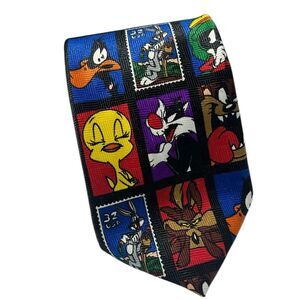 Looney Tunes Stamp Collection Tie‎